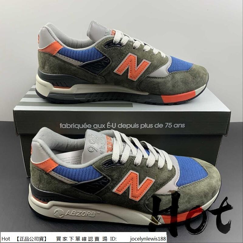 【Hot】 New Balance 998 橄欖綠 紐巴倫 麂皮 休閒 運動 慢跑鞋 M998JC3
