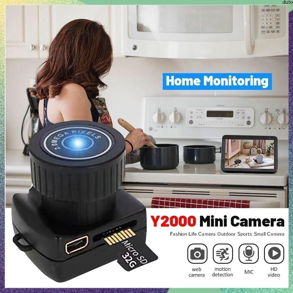 Mini Camera Hd Video Audio Y2000 Camcorder Small Dv Dvr Secu