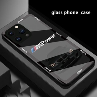 BMW 【熱銷】經典汽車寶馬電源圖案防指紋手機殼適用於 Iphone 13 12 11 14 15 Pro Max Mi