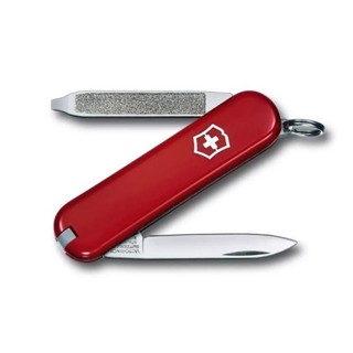 【Victorinox 瑞士維氏】瑞士刀 ESCORT 6用刀 58mm-紅(0.6123) 墊腳石購物網