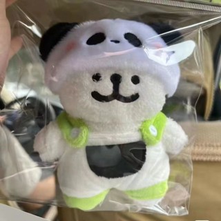 ✨桃園出貨✨小紅書同款熊貓線條小狗玩偶可愛毛絨玩具玩偶可愛鑰匙扣掛件 🎉Jenny百貨🎉