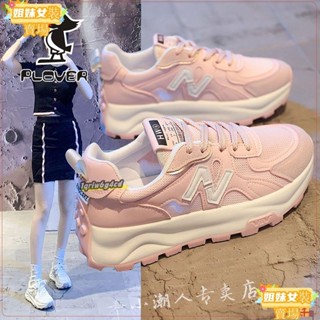 💕臺灣熱銷💕時尚運動鞋網面透氣阿甘鞋女新款春秋季厚底增高老爹鞋百搭運動鞋子sige52