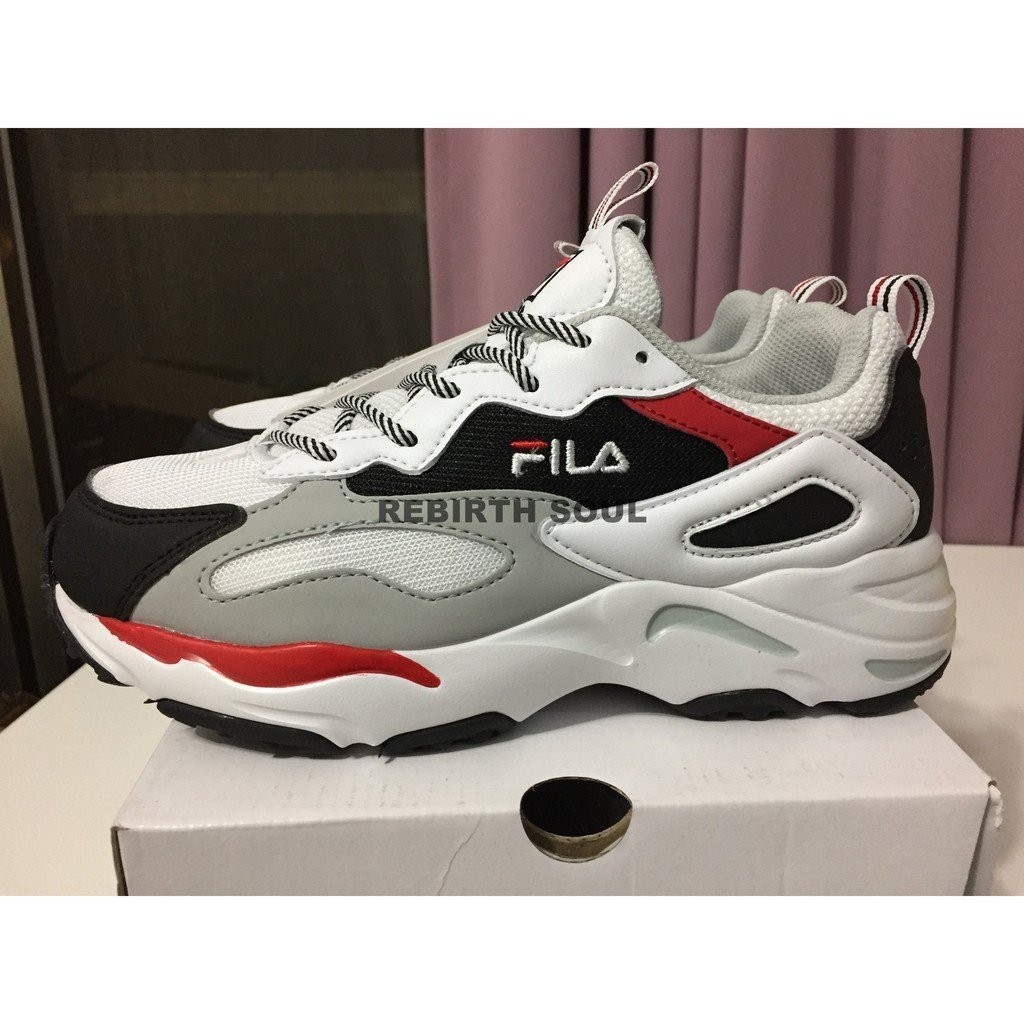 現貨 FILA Ray Tracer Unisex Disruptor FS1SIB1180X WBK 老爺鞋