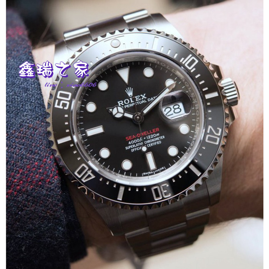 Rolex 勞力士 OYSTER PERPETUAL SEA-DWELLER 男用機械腕錶