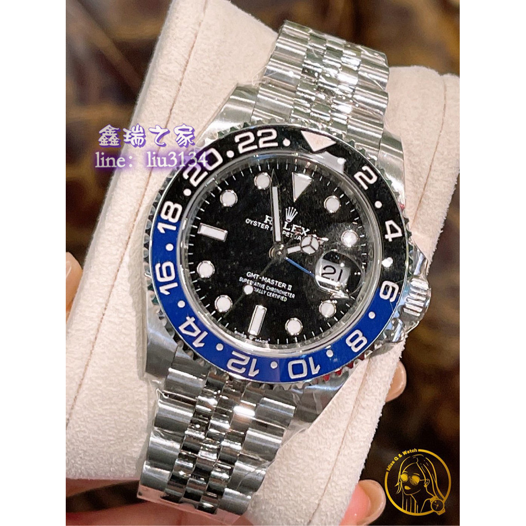 ROLEX GMT系列藍黑圈126710BLNR ｜2022 全新 五珠