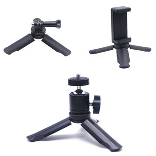 台灣發售❥❥小型迷你桌面三腳架 運動相機支架 小巧 便攜 手機懶人支架