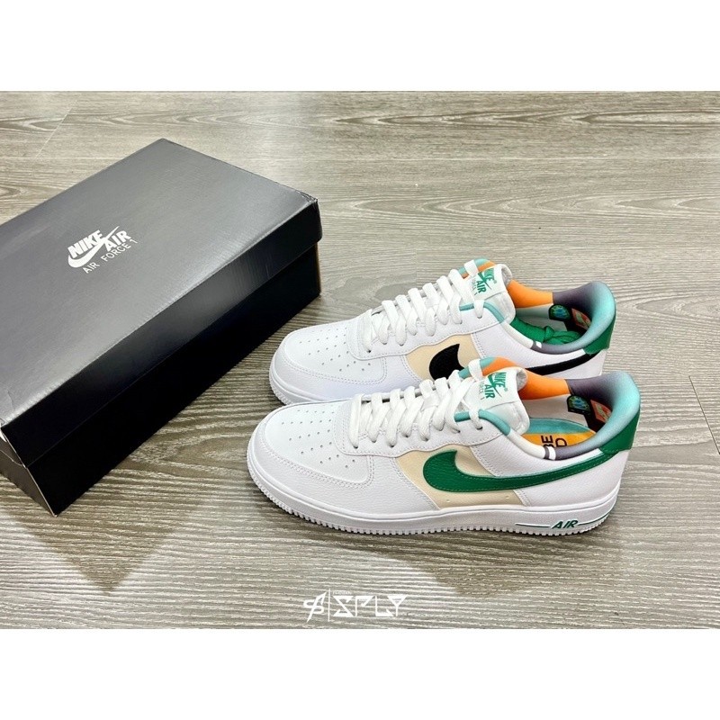【代購】Nike Air Force 1 寶石綠 鴛鴦 休閒鞋 DM0109-100