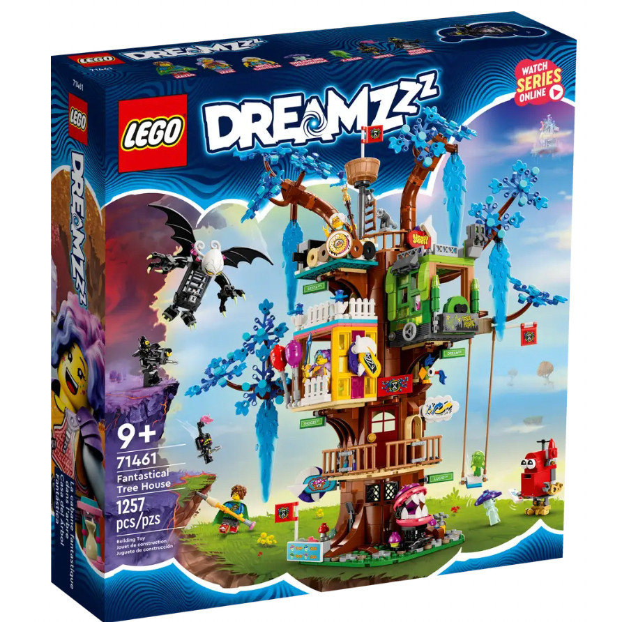 『現貨』LEGO 71461 DREAMZzz-奇異樹屋 盒組   【蛋樂寶樂高館】