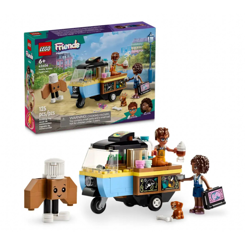 『現貨』LEGO 42606	Friends-行動麵包餐車   盒組 【蛋樂寶樂高館】