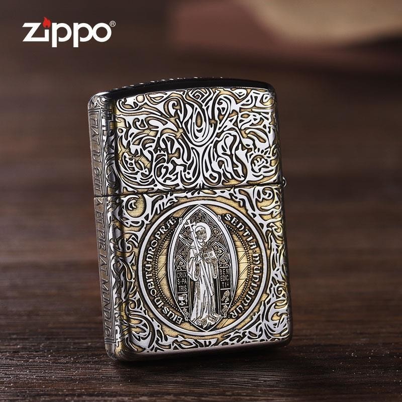 【紳士♥極品♥】zippo打火機正版之寶防風美國正品 康斯坦丁噁靈輓歌男士禮品送禮