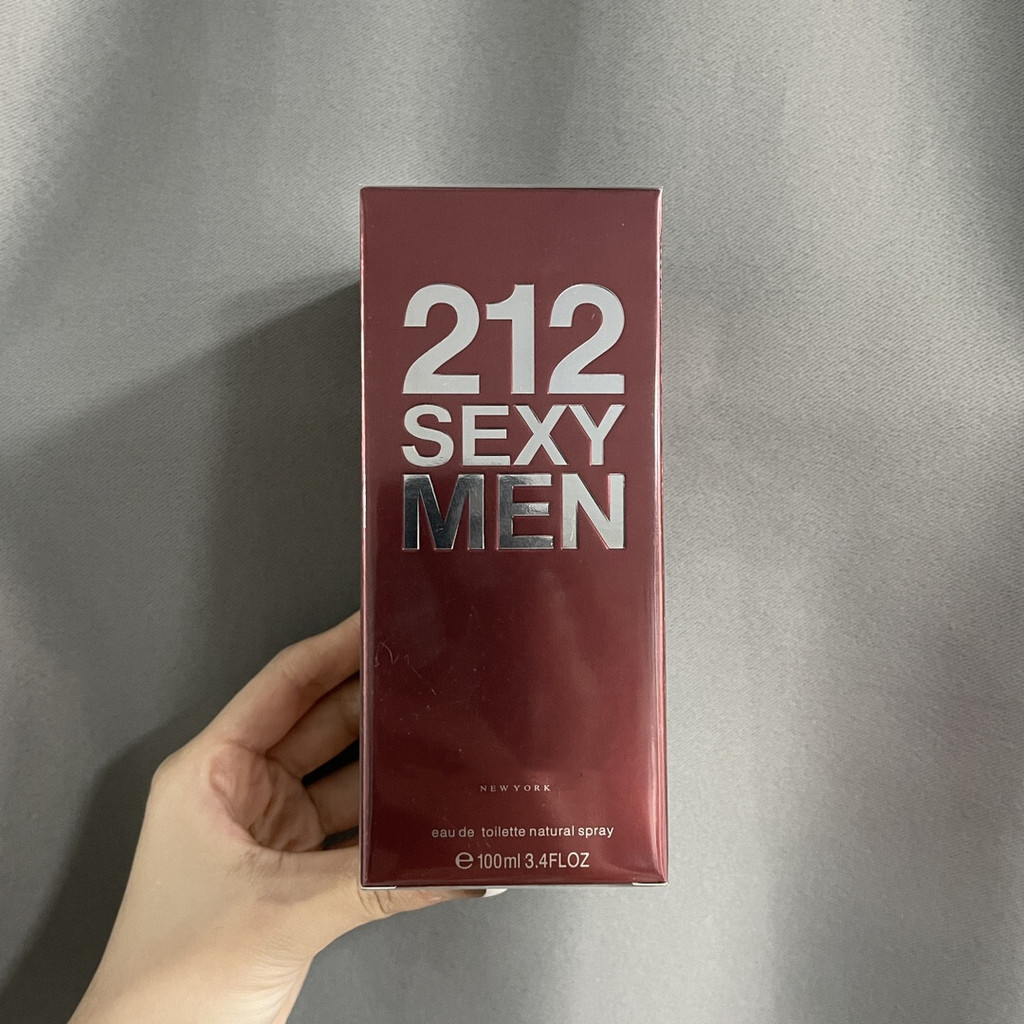 台灣正貨 免運現貨卡/琳娜212紅色男士香水100ml紅色Sexy Men 性感都市