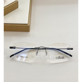 2024年台灣熱賣-促銷促銷24新款4.S*lhoue**詩樂M*OD*L：6S**：3口4鈦～～男士2新款*眼鏡 鏡框