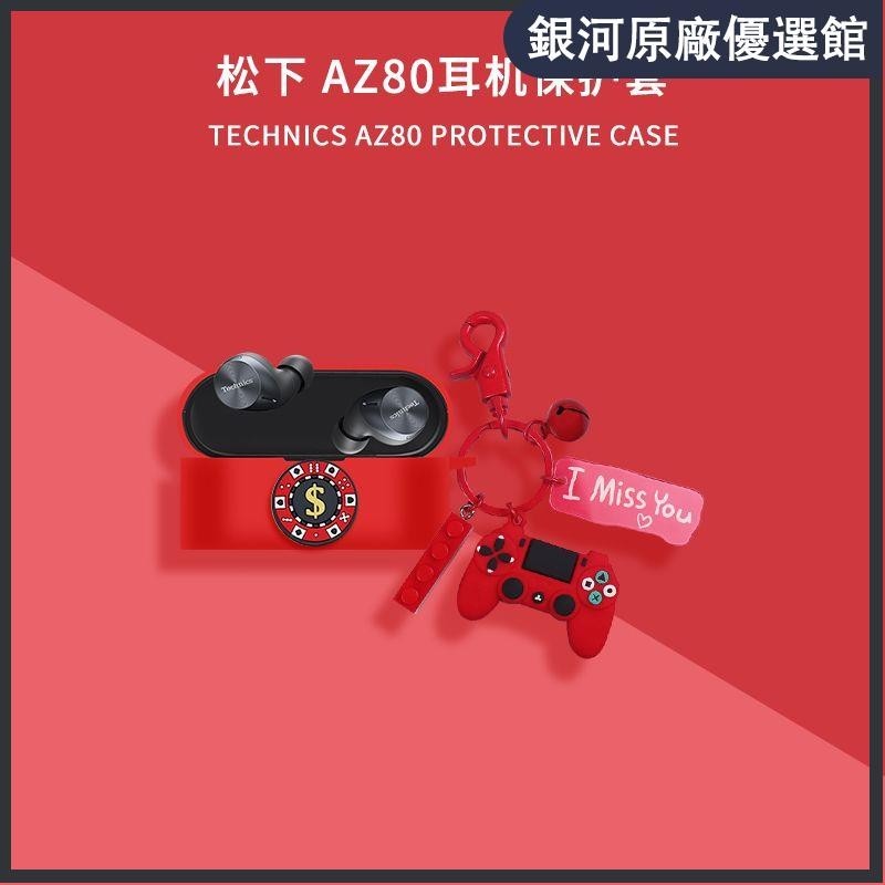 ⭐台湾免運⭐松下AZ80藍牙耳機保護殼透明全包松下EAH-az80無線耳機套卡通防摔