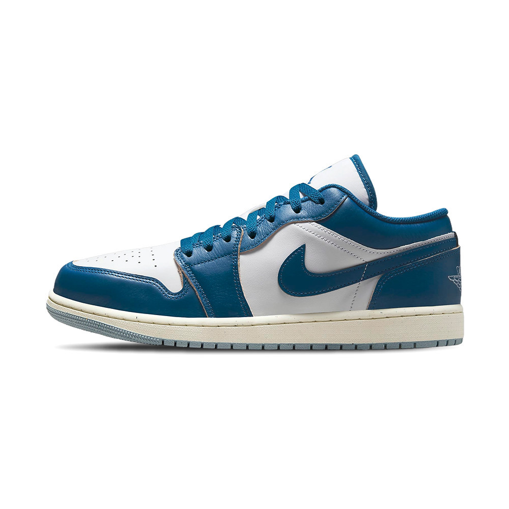 Nike Air Jordan 1 Low Industrial Blue 男 藍 AJ1 休閒鞋 FN5214-141