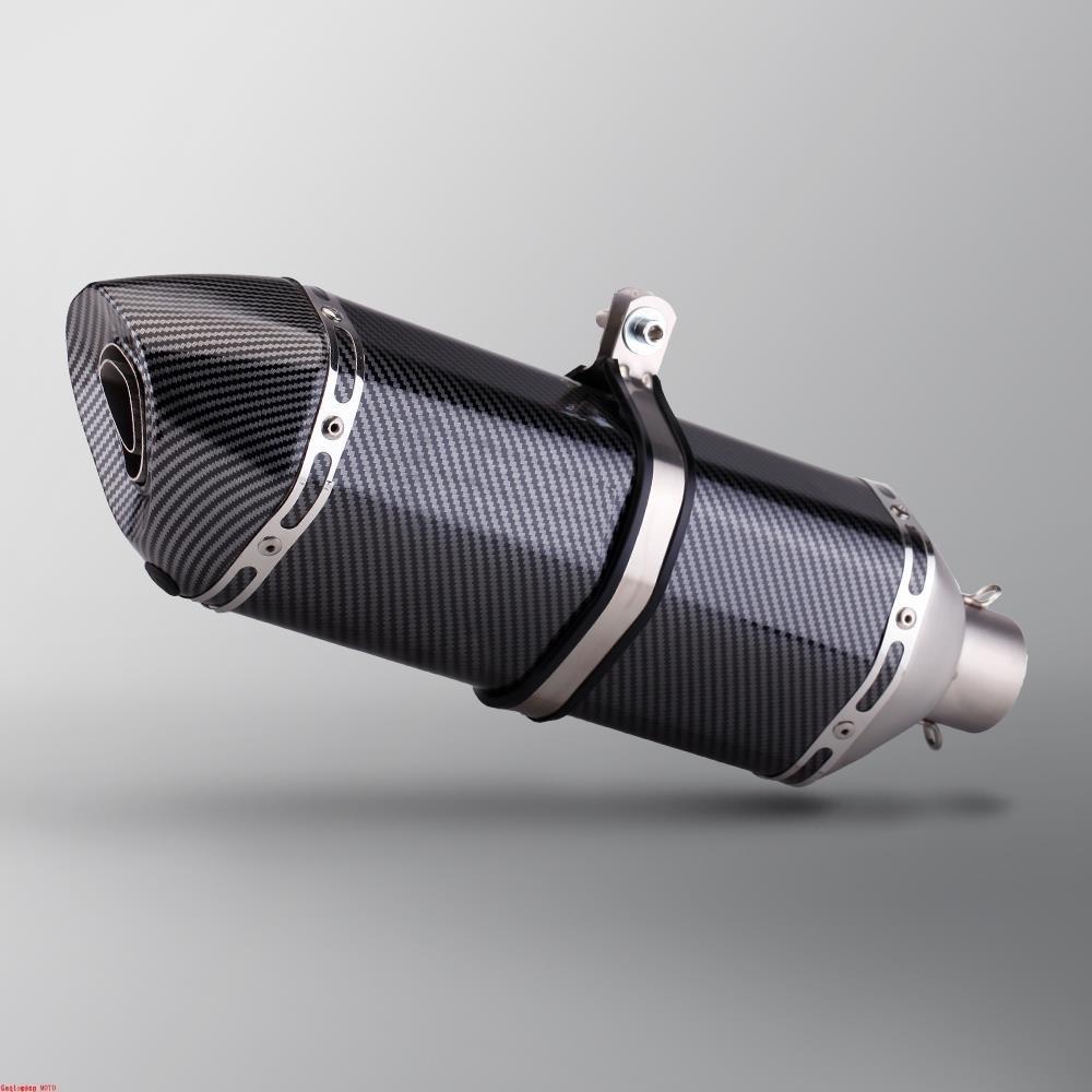 HONDA 通用摩托車排氣 Akrapovic 470 毫米消音管 Moto DB Killer 適用於本田 R3 z1