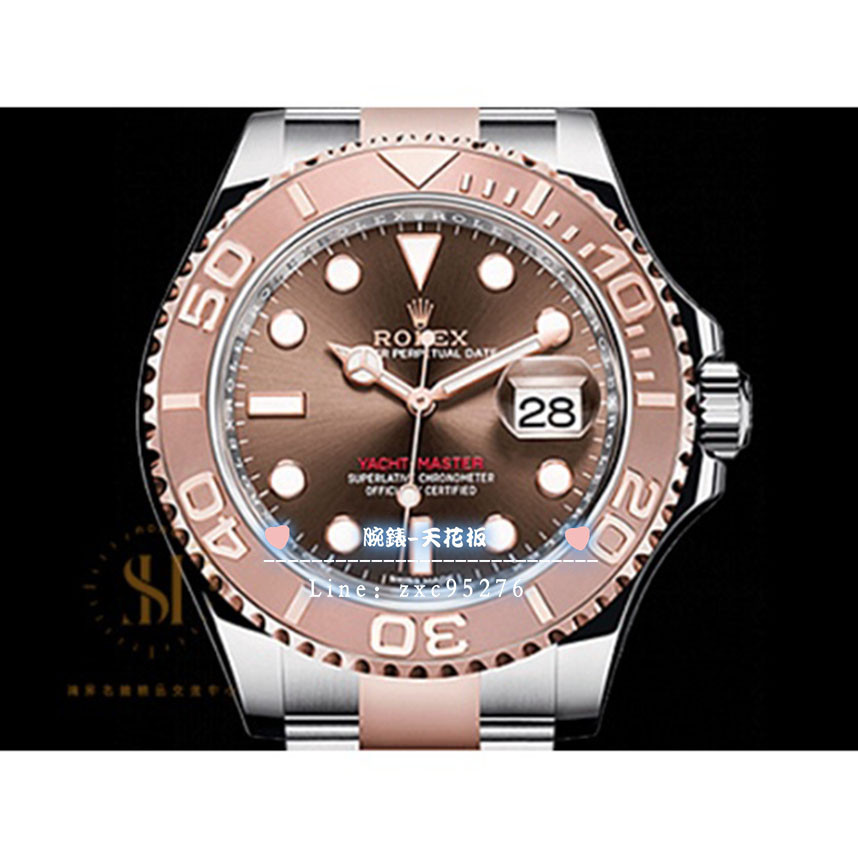 Rolex 勞力士 Yacht-master 116621 不鏽鋼 巧克力面盤 2017保單 Af537腕錶