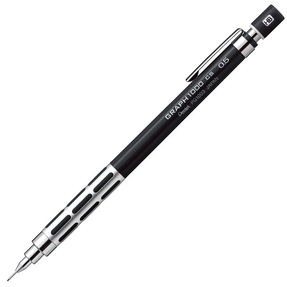 Pentel 自动铅笔 Graph 1000CS XPG1005CSA 黑色 ✈✈日本直送✈✈