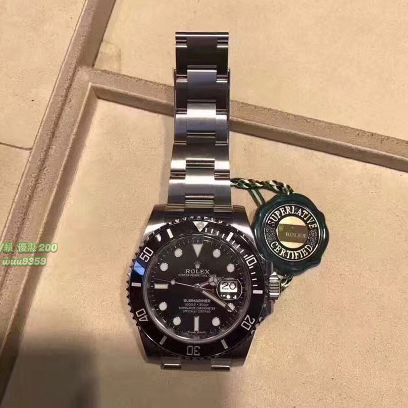 Rolex 勞力士 經典潛航者系列黑水鬼經典中的經典表直徑40鬼王潛航者系列手錶腕錶Coco歐美
