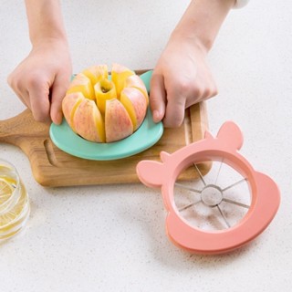 （百里挑一）不銹鋼 切蘋果 蘋果去核器 水果切片器 切果器 水果分割器 梨子切割器 卡通蘋果切
