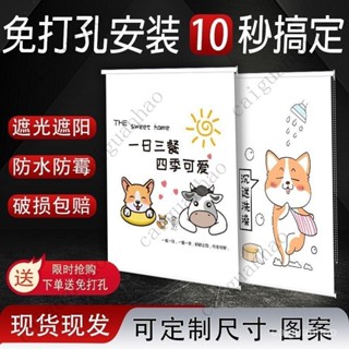 【限時下殺】客製化尺寸 遮陽捲簾 捲拉式 免打孔捲簾 辦公室捲簾 防水捲簾 全遮光 百葉窗簾 拉陞式捲簾捲簾窗簾免打孔