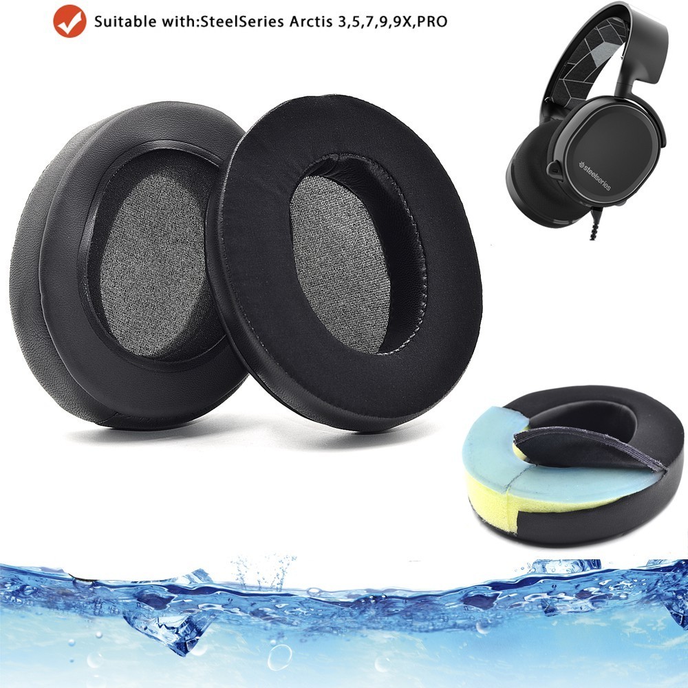 ↕●冰感凝膠替換耳罩用於SteelSeries Arctis 1 3 5 7 9 9x PRO 遊戲耳機罩 電競耳機升級