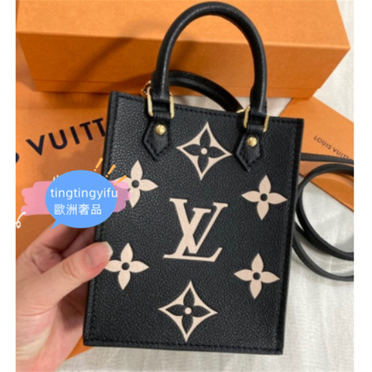 LV 路易威登 PETIT SAC PLAT 手袋 琴譜包 斜挎包 手提包 單肩包 M57937