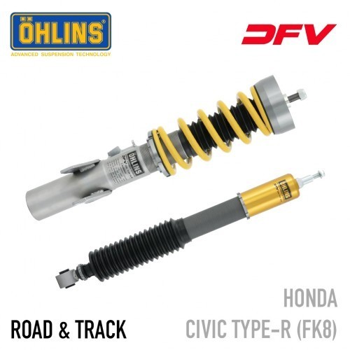 【汽車零件王】瑞典 Ohlins Road &amp; Track 避震器 Honda Civic Type R FK8