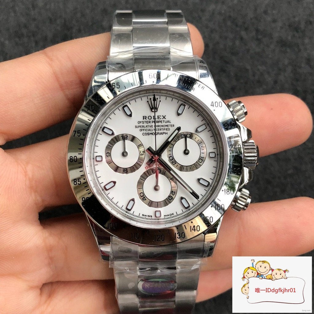 《配件齊全》ROLEX勞力士Daytona迪通拿陶瓷圈黑熊貓116520 男士機械錶 腕錶 保固一年特價*出售