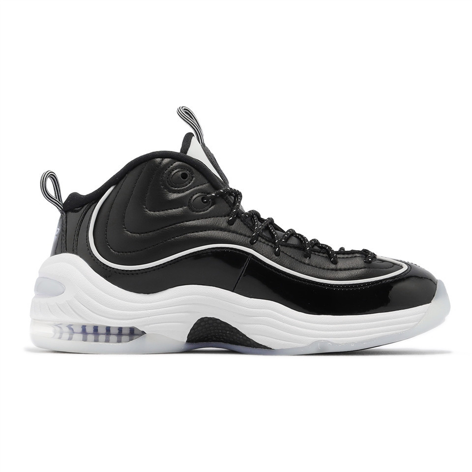 【正品】Nike Air Max Penny 2 黑白 一分錢 漆皮 冰底 氣墊 籃球鞋 DV0817-001