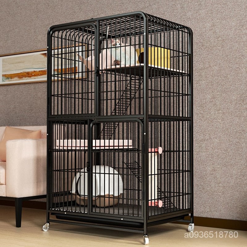 貓籠子超大自由空間室內三層貓捨貓別墅大號傢用貓咪籠帶厠所特價 AMN2