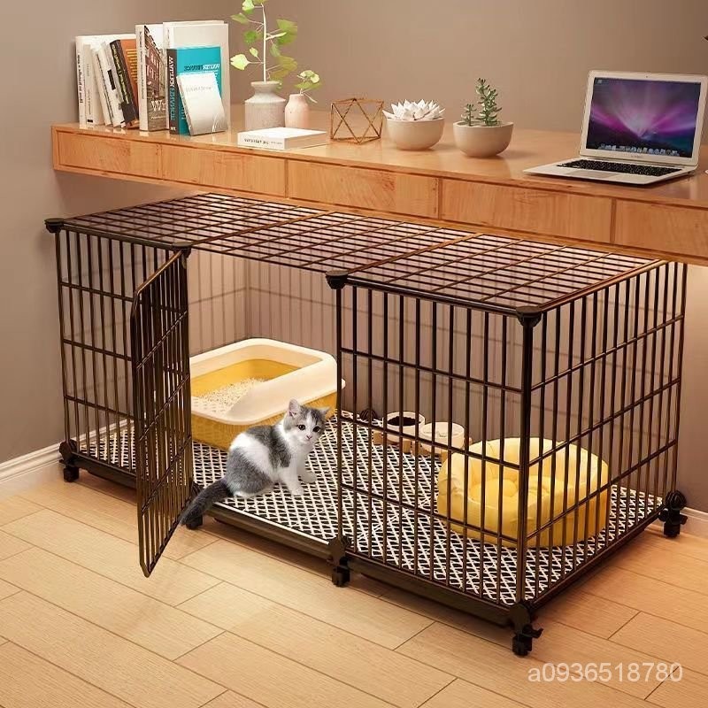 幼貓貓籠子傢用室內貓咪別墅兩層雙層不佔地方小型自由拚接貓空籠 OATL