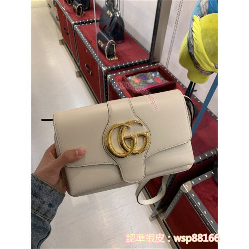 精品現貨 GUCCI 550129Arli系列small小復古大雙G風琴包 肩背包