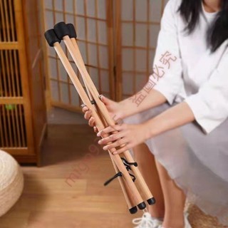 ??熱賣精品??櫸木架空靈鼓架手碟便攜式鼓架折疊架手鼓架實木櫸木專業演奏支架~大錢百貨