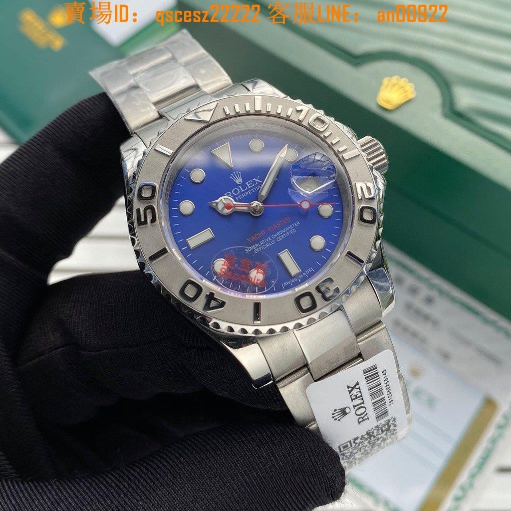 勞力士Rolex手錶YM遊艇系列40mm原裝進口8215全自動機械機芯藍寶石玻璃(超強防水)防指紋陶瓷圈男錶