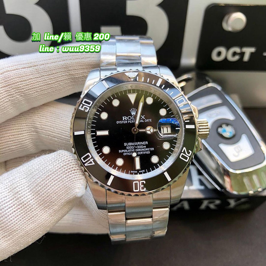 Rolex 勞力士 手表 潛行者黑水鬼 綠水鬼 藍水鬼機械錶 時尚腕錶 男士商務手錶 休閒手錶