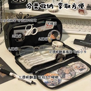 【臺灣發貨 特價秒殺】新款透明翻蓋大容量筆袋ins簡約痛包初高中鉛筆盒文具收納 (清倉)