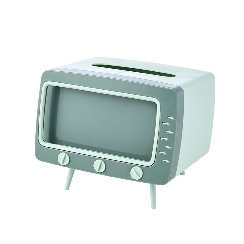 Desktop creative TV tissue box, household kitchen, living ro