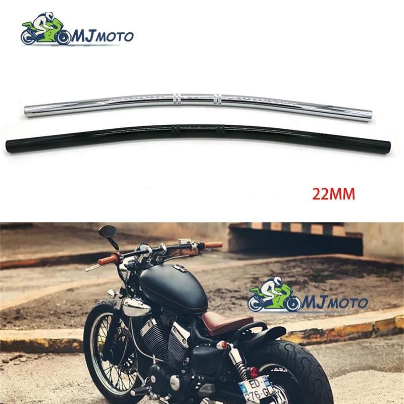 【電子發票】復古車把 22mm 燕把 小雁把 一字把 改裝 車把 手把 低把 把手 直把 握把 愛將 雲豹 野狼