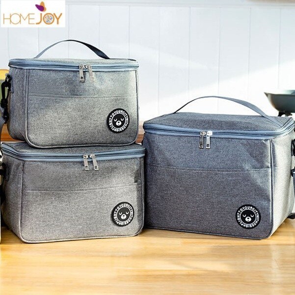 Thermal Lunch Bag ，Winter thermal insulation bag, solid colo