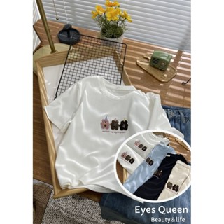 [Eyes Queen] 現貨 可愛熊熊短版T 短版上衣 立體熊熊T 短版T恤 熊熊短版T恤 熊熊T恤 熊熊短袖T恤
