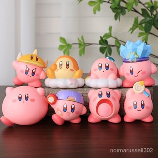 『新品來襲』星之卡比盲盒朋友係列手辦卡通桌麵車載擺件禮物玩偶盒蛋糕裝飾品