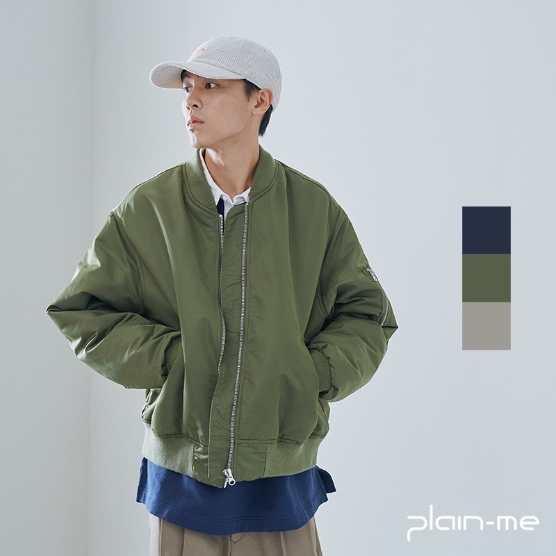plain-me MA-1 飛行外套 外套 保暖外套 鋪棉外套 [PLN1146-232]