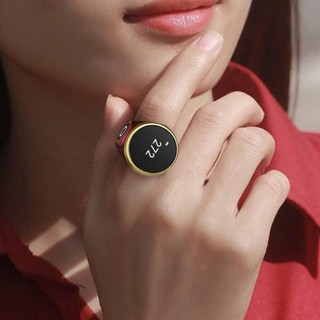 觸摸式夜光手按戒指型 智慧數顯手動電子記數器 手指計數器迷你