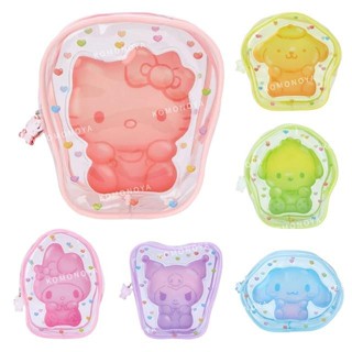 【現貨】小禮堂 Sanrio 三麗鷗 PVC造型透明收納包 (Gummies系列) Kitty 布丁狗 大耳狗