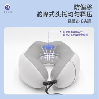 【EMREHABDMINES】U型枕護頸枕💛記憶棉u型枕護頸枕脖子靠枕午睡頸椎頭枕脖枕飛機坐車睡覺u形枕頭