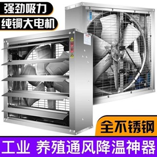 【訂金】工業負壓風機排風扇純銅強力通風大功率換氣排氣扇工廠養殖抽風機-x1g9egxvbp