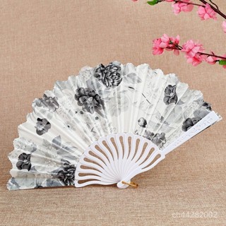 臺灣熱銷🌸平空扇中國風扇子舞蹈扇詠春扇塑膠扇歐式扇折疊扇摺扇 COOK