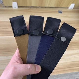 隱形腰帶 懶人皮帶 帆布腰帶 細腰帶 編織腰帶 皮帶 彈性 日系無金屬頭松緊彈力隱形無痕懶人防過敏男女簡易皮帶百搭牛仔褲
