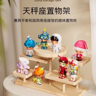 高雄有貨 實木置物架 公仔展示架 擺攤展示架 多肉架 收納架 陳列架 收納 點心架 多肉架 日式首飾架 玄關架子 原木