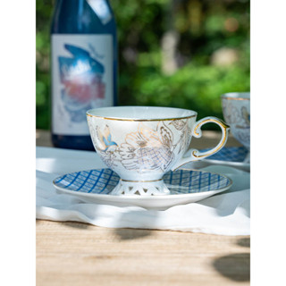 輕奢 歐式 下午茶 咖啡杯 帶勺 英式 骨瓷 家用 茶具 套裝 陶瓷 杯子 送禮 禮盒 下午茶器具 咖啡杯
